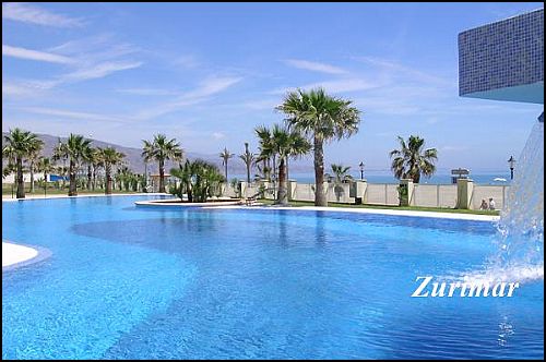 Playa piscina Roquetas